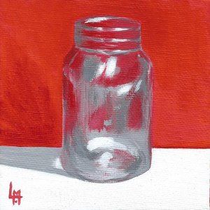 Acrylic Painting - Glass Jar